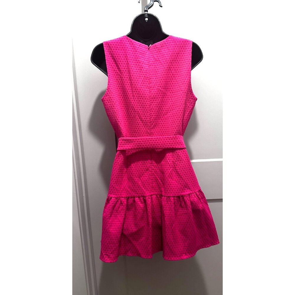 Amanda Uprichard New York Evie Dress NWT $100 Size M Pink - Picture 6 of 10